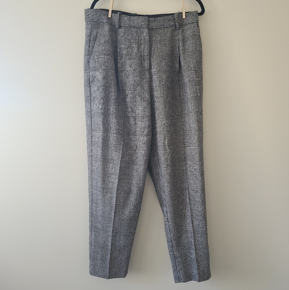 Frank and Oak plaid pants